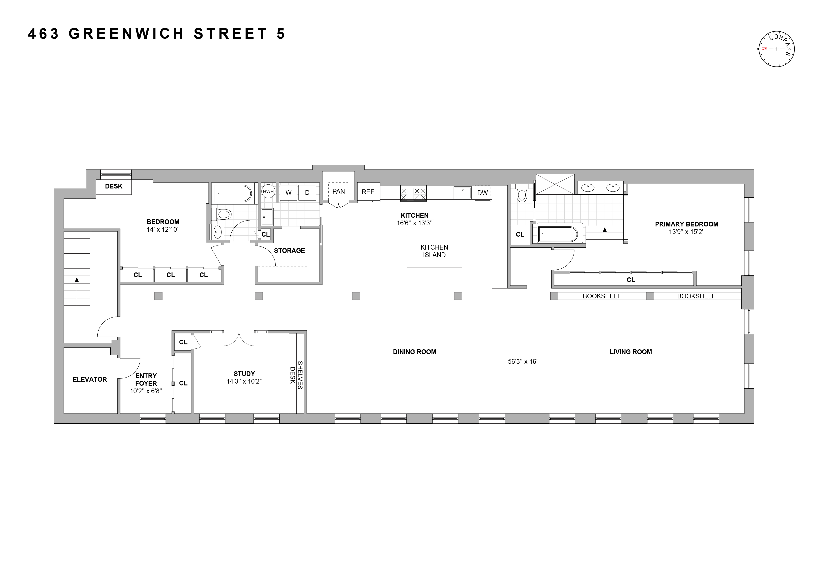 463 Greenwich Street Manhattan, NY 10013 - Photo 24 of 24 a picture of a park with an outdoor seating