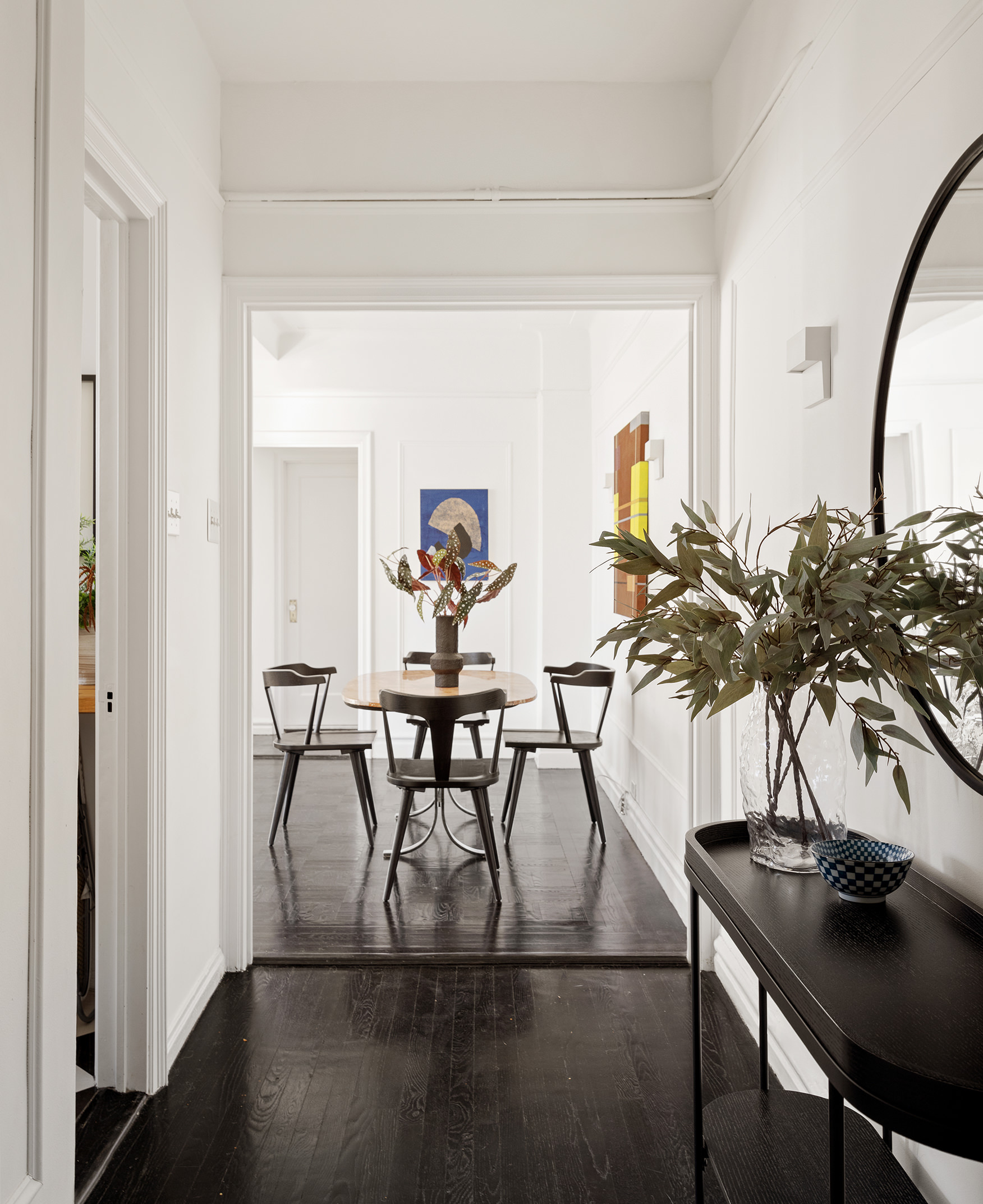 141 East 3rd Street, Unit 5H Manhattan, NY 10009 - Photo 10 of 12 a view of a room with gym equipment and wooden floor