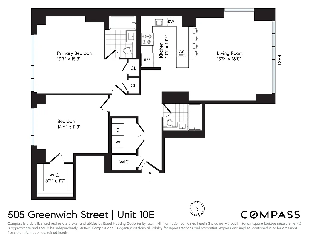 505 Greenwich Street, Unit 10E Manhattan, NY 10013 - Photo 20 of 20 Gallery Image 20