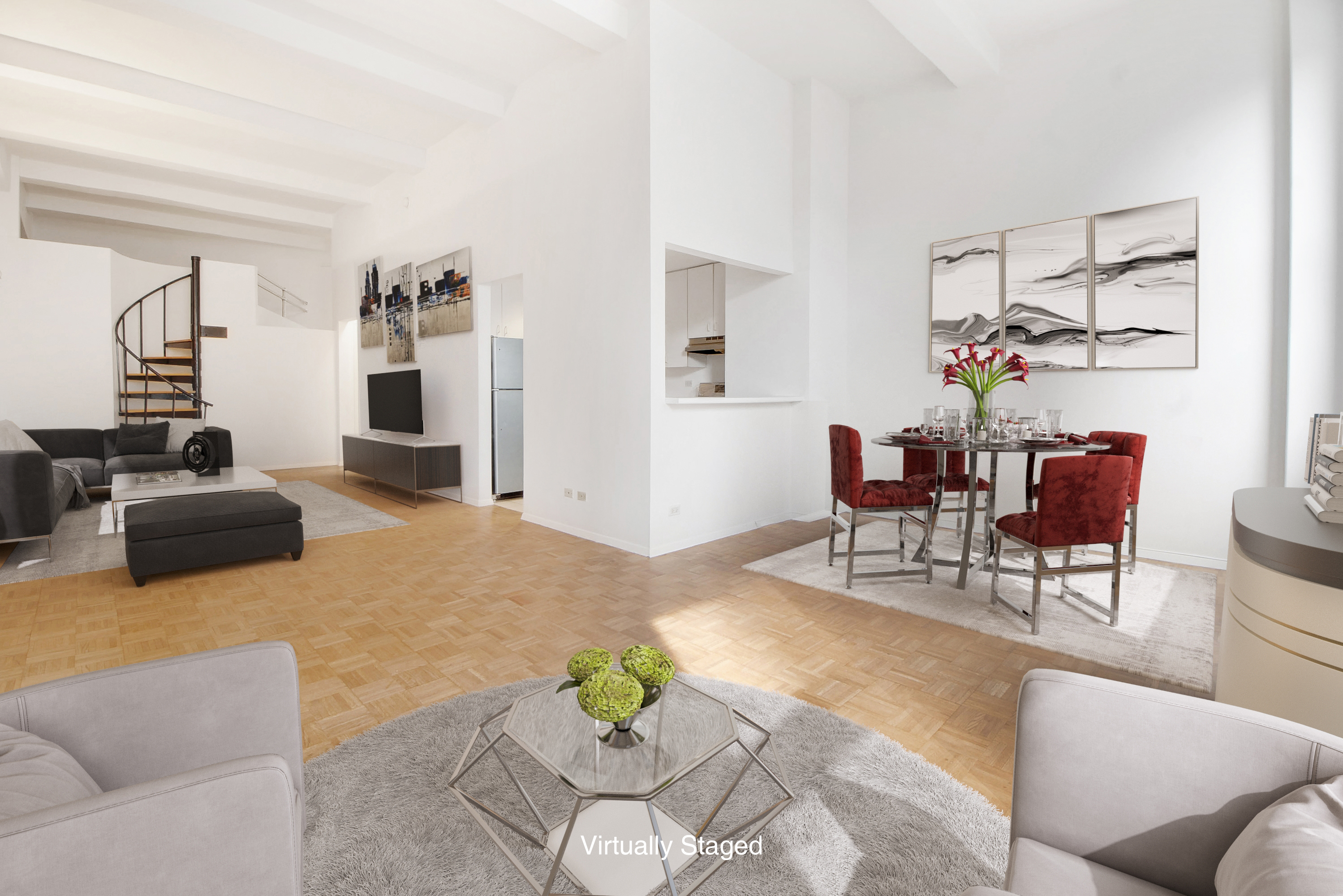 1255 5th Avenue, Unit 5J Manhattan, NY 10029 - Photo 2 of 17 a living room with furniture