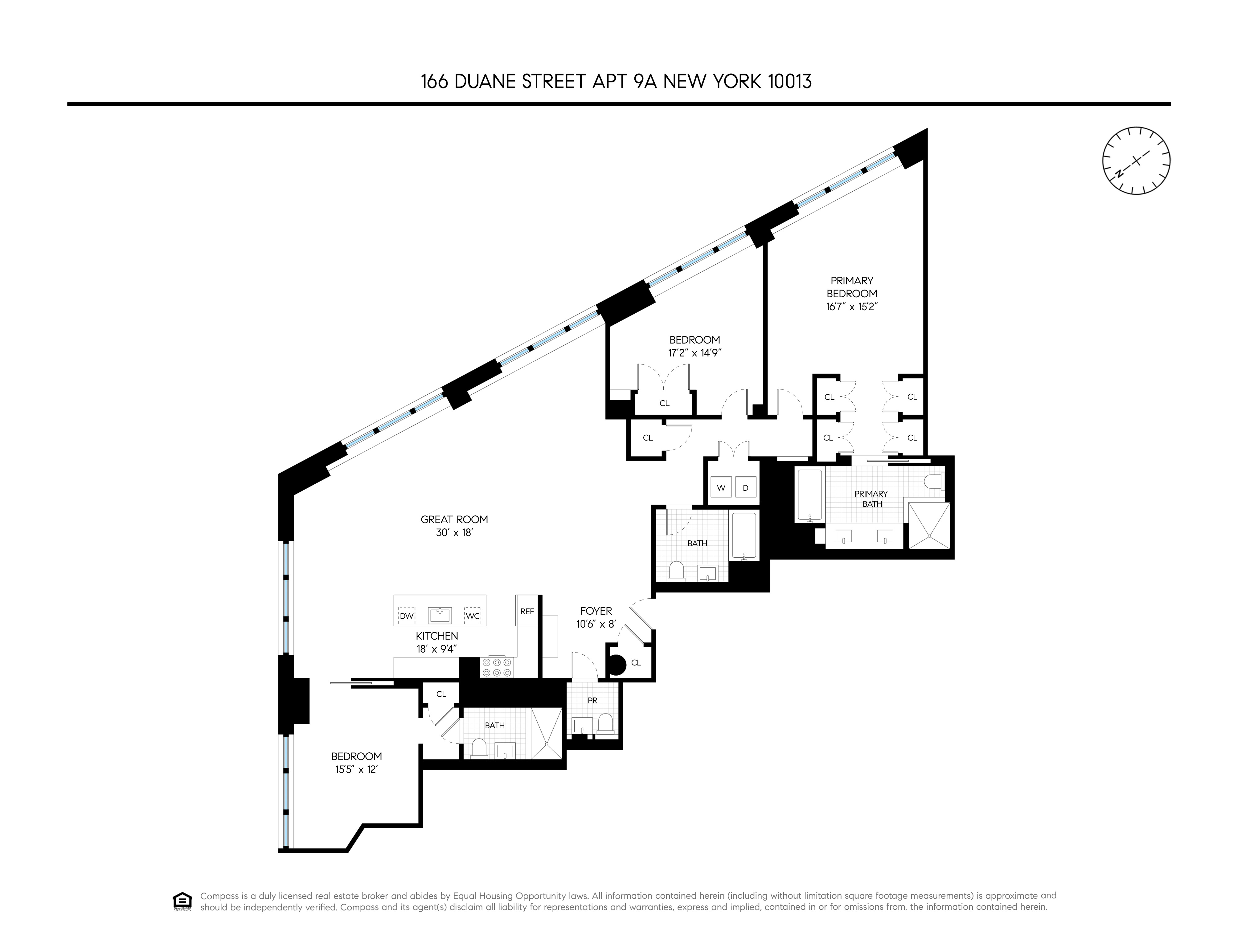 166 Duane Street, Unit 9A Manhattan, NY 10013 - Photo 16 of 16