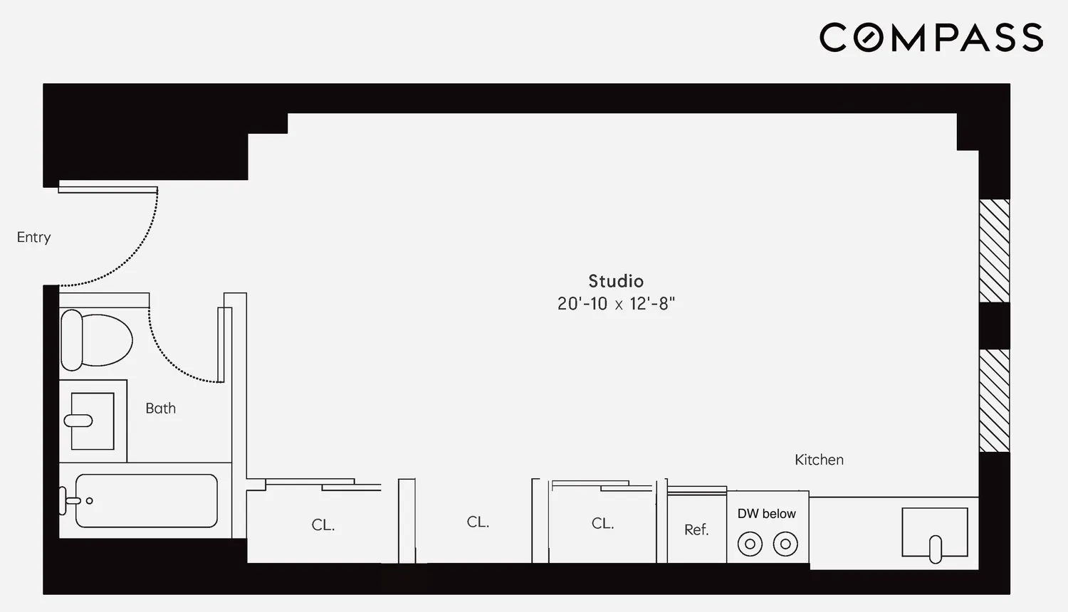 a picture of a floor plan