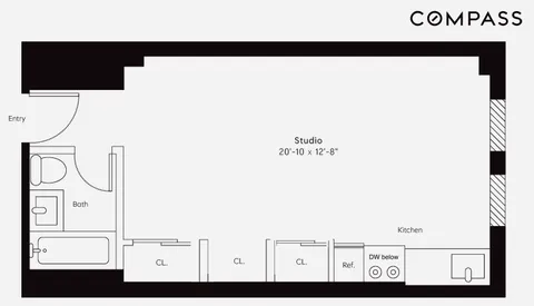 a picture of a floor plan