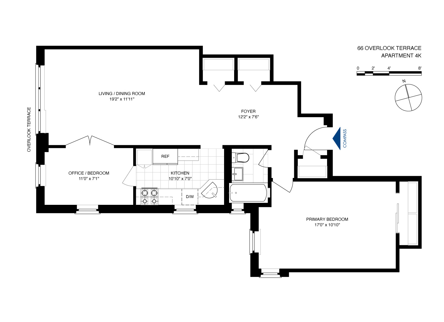 66 Overlook Terrace, Unit 4K Manhattan, NY 10040 - Photo 24 of 24 Gallery Image 24