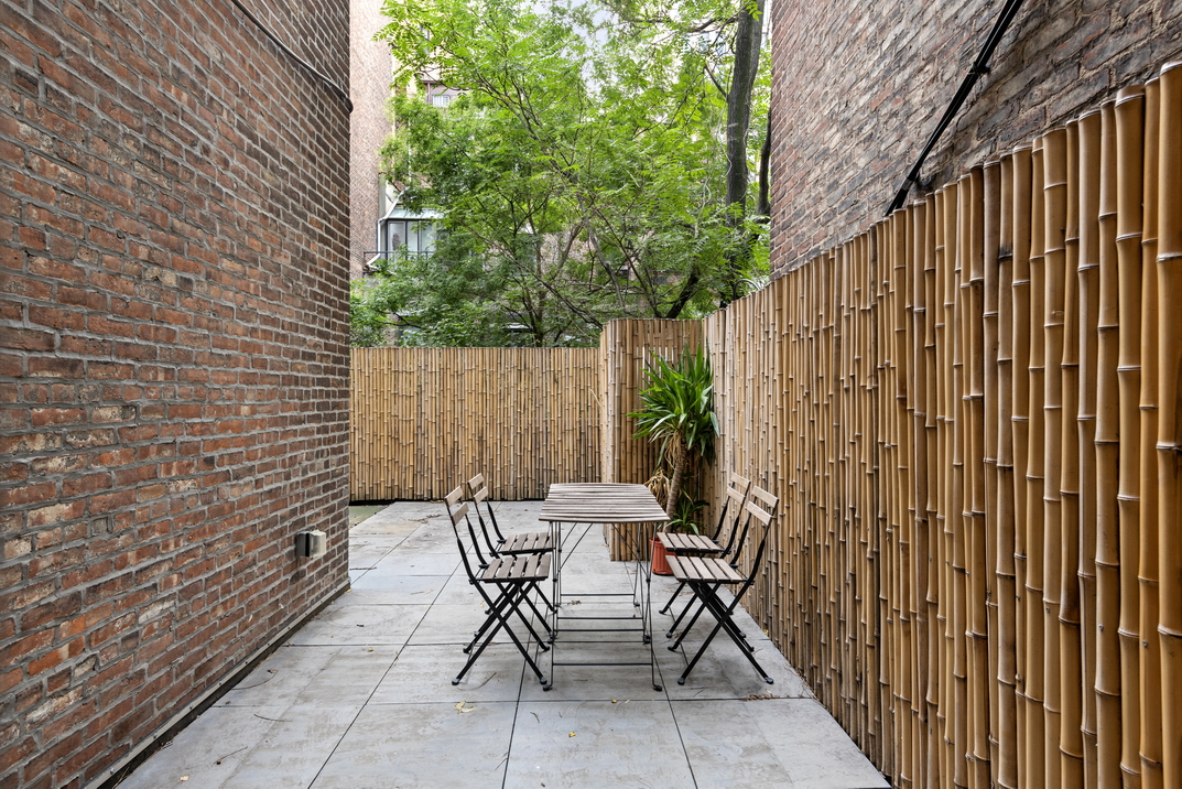 220 West 79th Street, Unit PARLOUR Manhattan, NY 10024 - Photo 8 of 9 a view of chair and table in the balcony