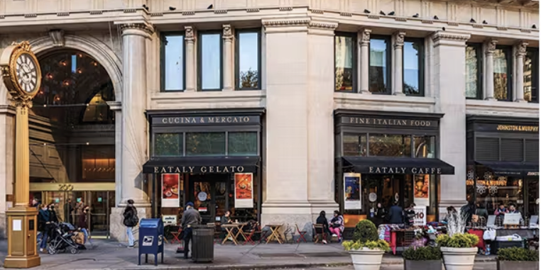 284 5th Avenue, Unit 5F Manhattan, NY 10001 - Photo 18 of 19 a view of a building with traffic signal lights