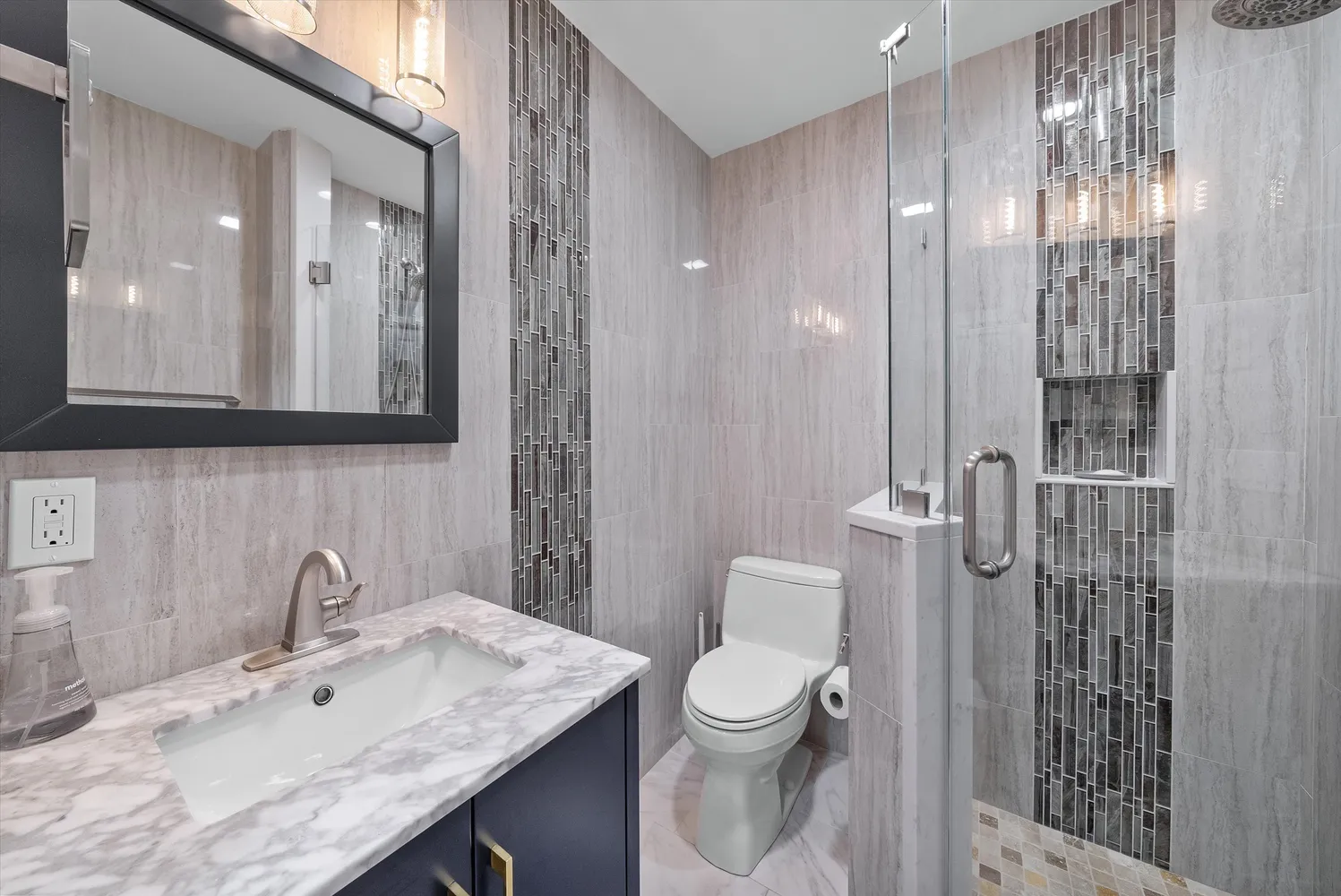 a bedroom with bed and window