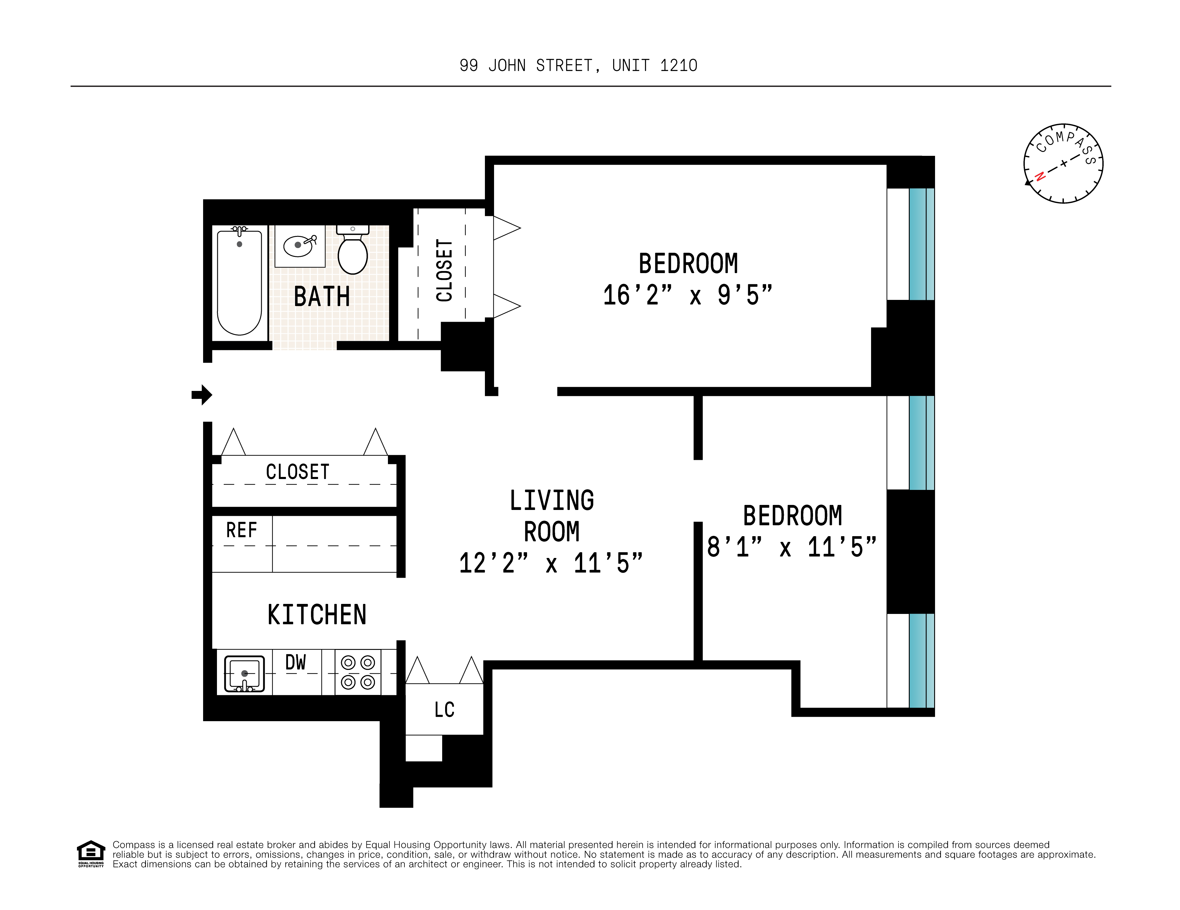 99 John Street, Unit 1210 Manhattan, NY 10038 - Photo 10 of 10