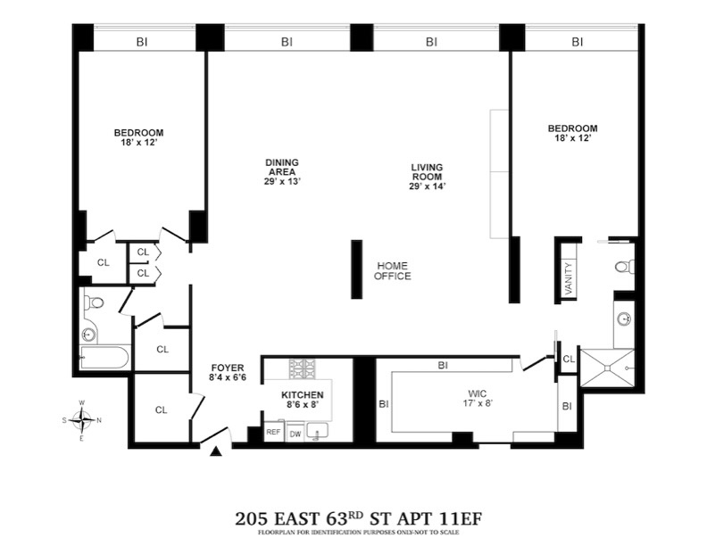 205 East 63rd Street, Unit 11E Manhattan, NY 10065 - Photo 12 of 12 Gallery Image 12