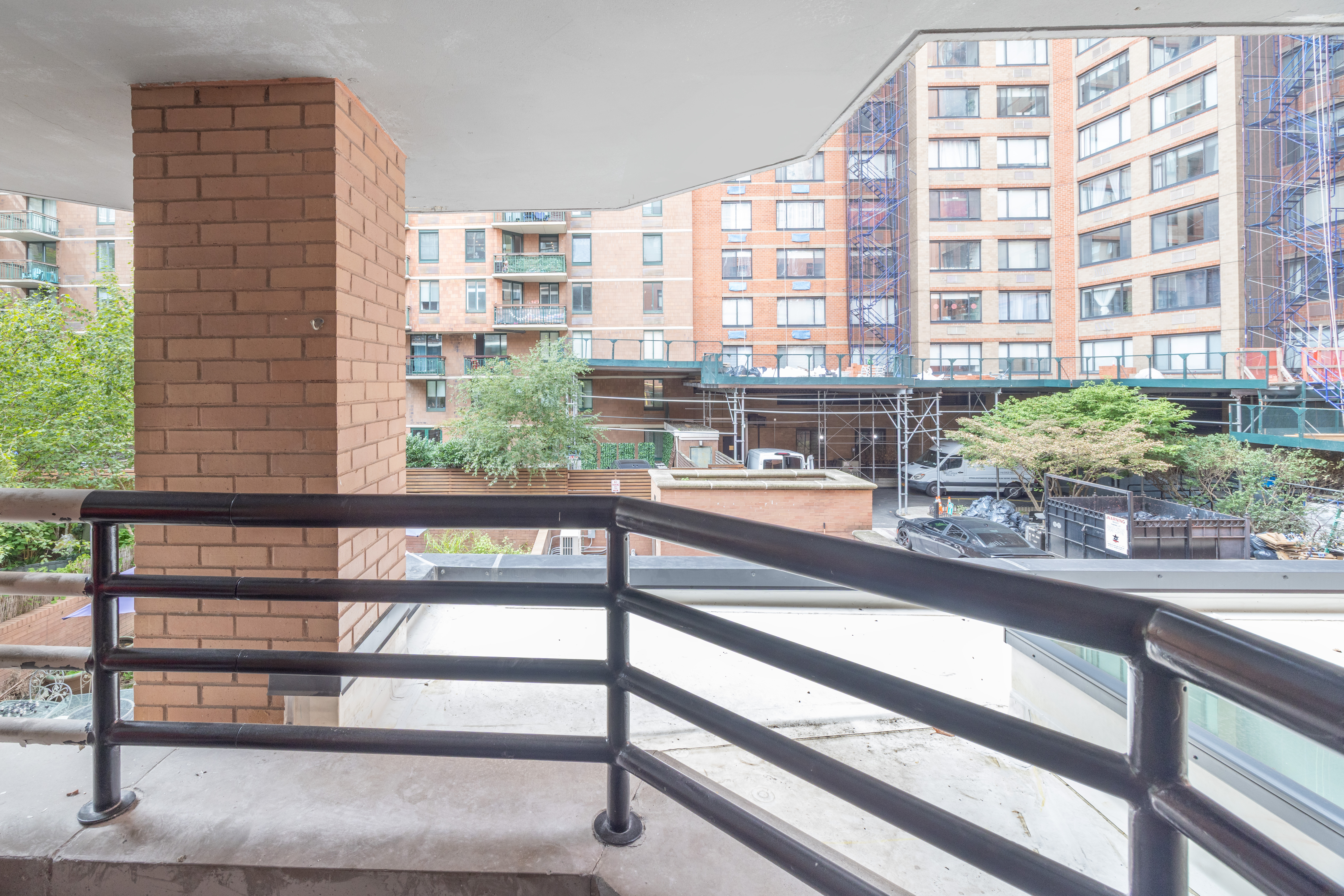 340 Albany Street Manhattan, NY 10280 - Photo 14 of 24 a view of a building from a window