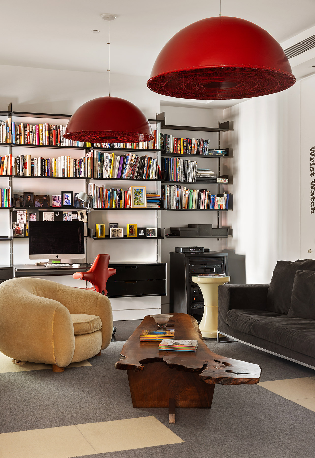 25 Bond Street, Unit 3E Manhattan, NY 10012 - Photo 10 of 23 a bedroom with furniture and a book shelf
