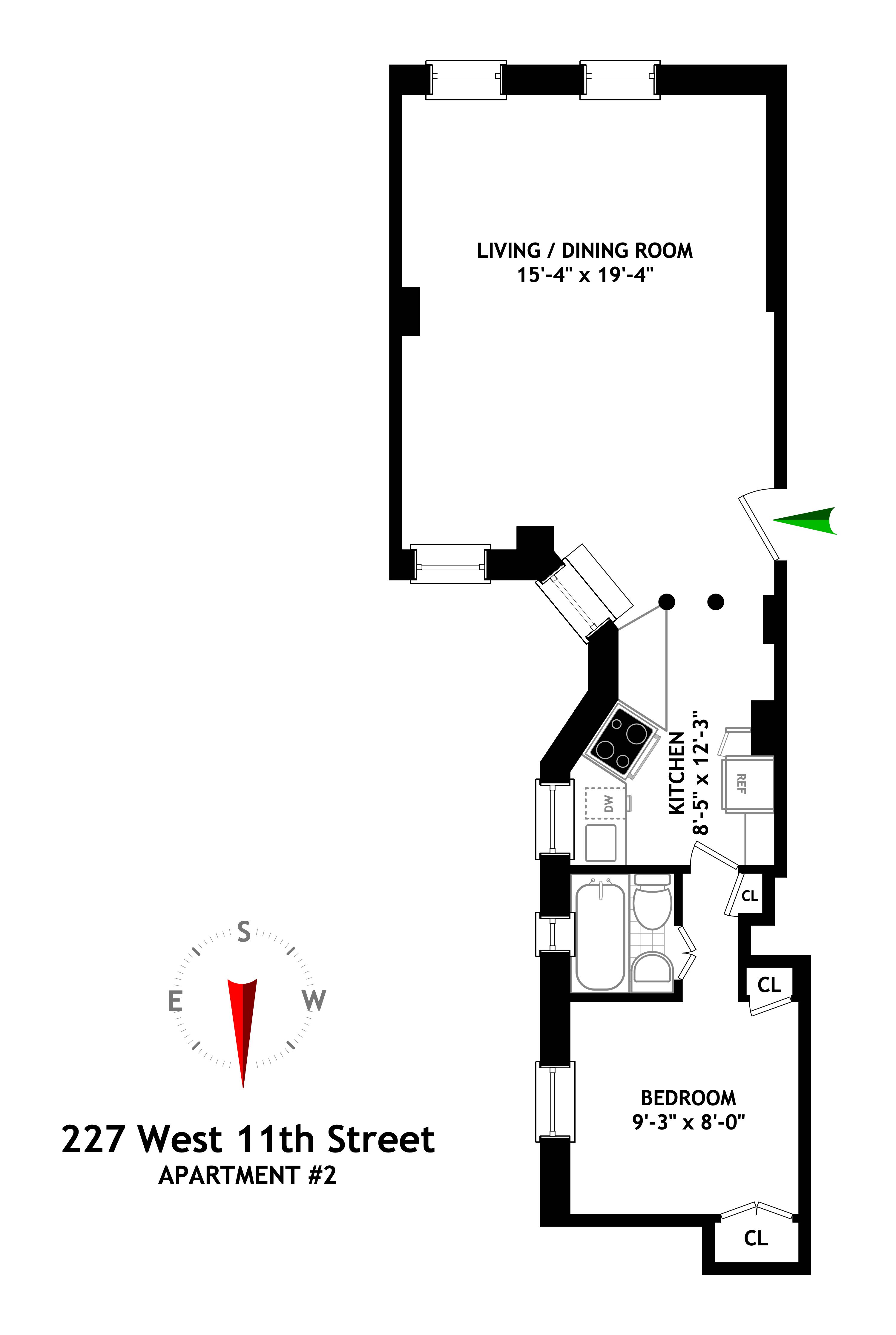 227 West 11th Street, Unit 2 Manhattan, NY 10014 - Photo 8 of 8 unknown