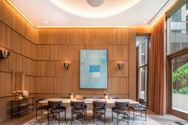 an outdoor view with patio