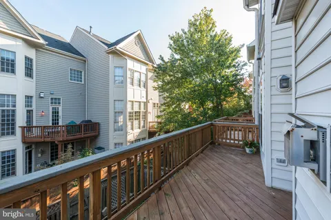a view of a house with a deck
