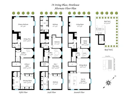 $19,750,000 | 78 Irving Place, Unit PH | Gramercy