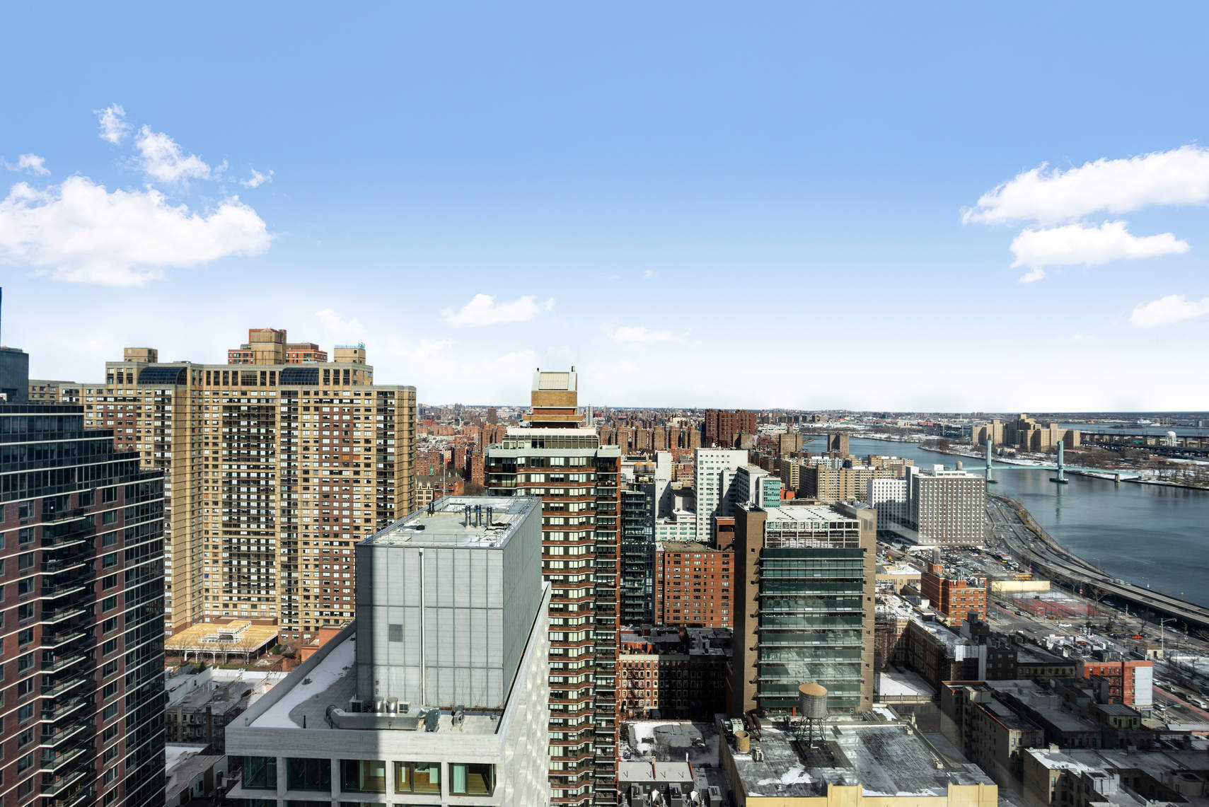 300 East 93rd Street, Unit 35D Manhattan, NY 10128 - Photo 12 of 13 a view of a city with tall buildings
