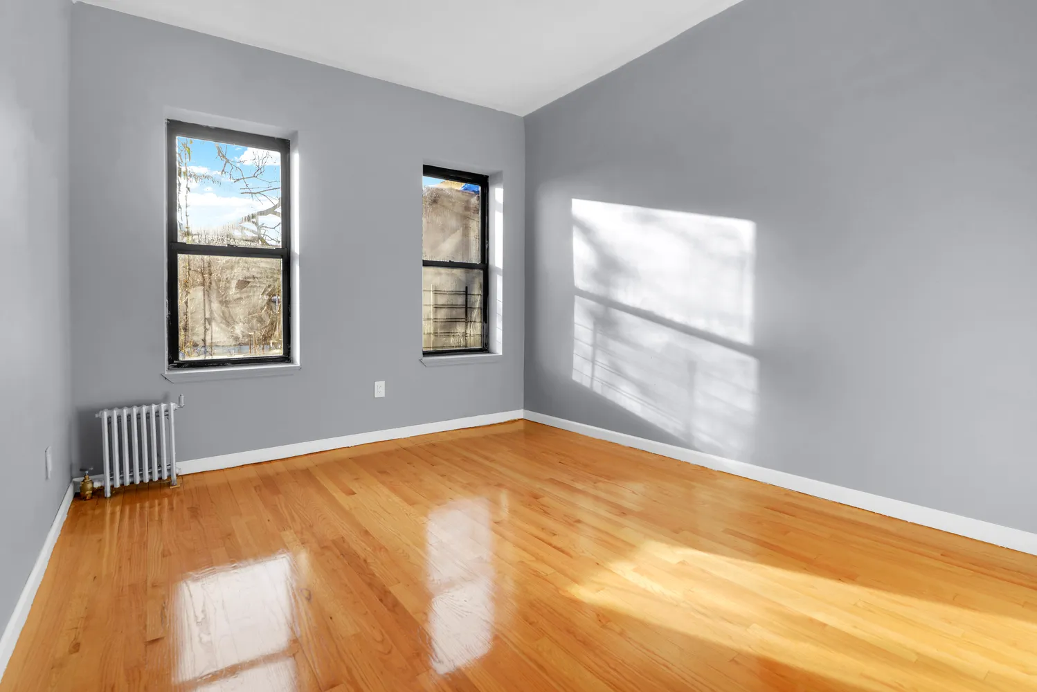 a view of empty room