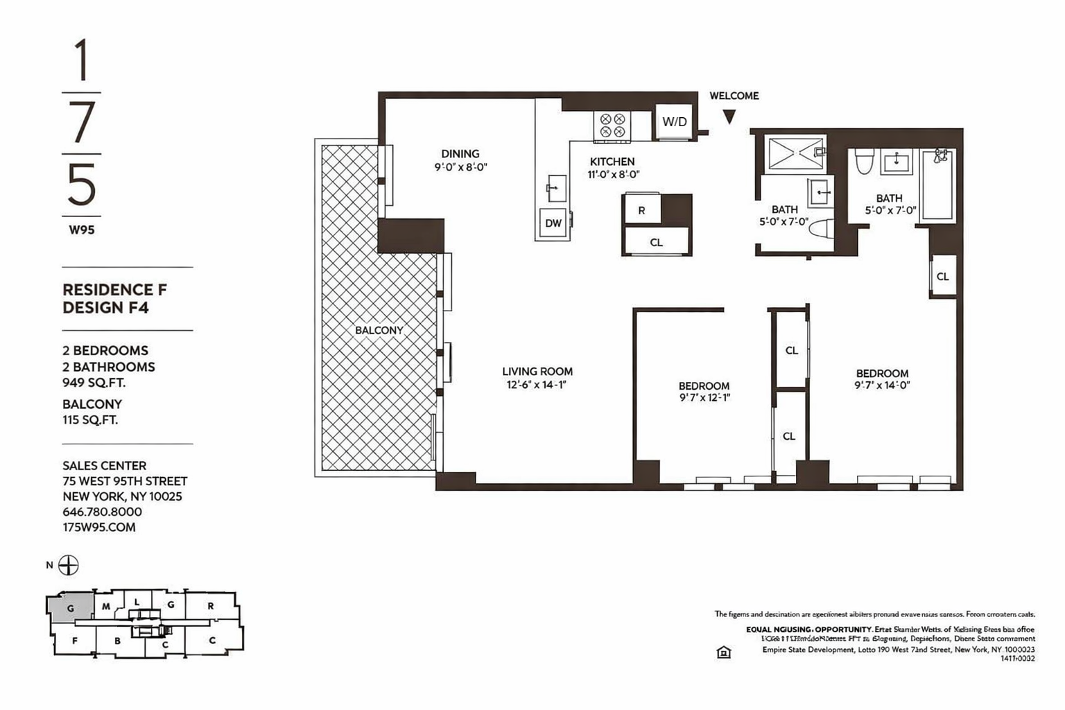 175 West 95th Street, Unit 19F Manhattan, NY 10025 - Photo 21 of 21