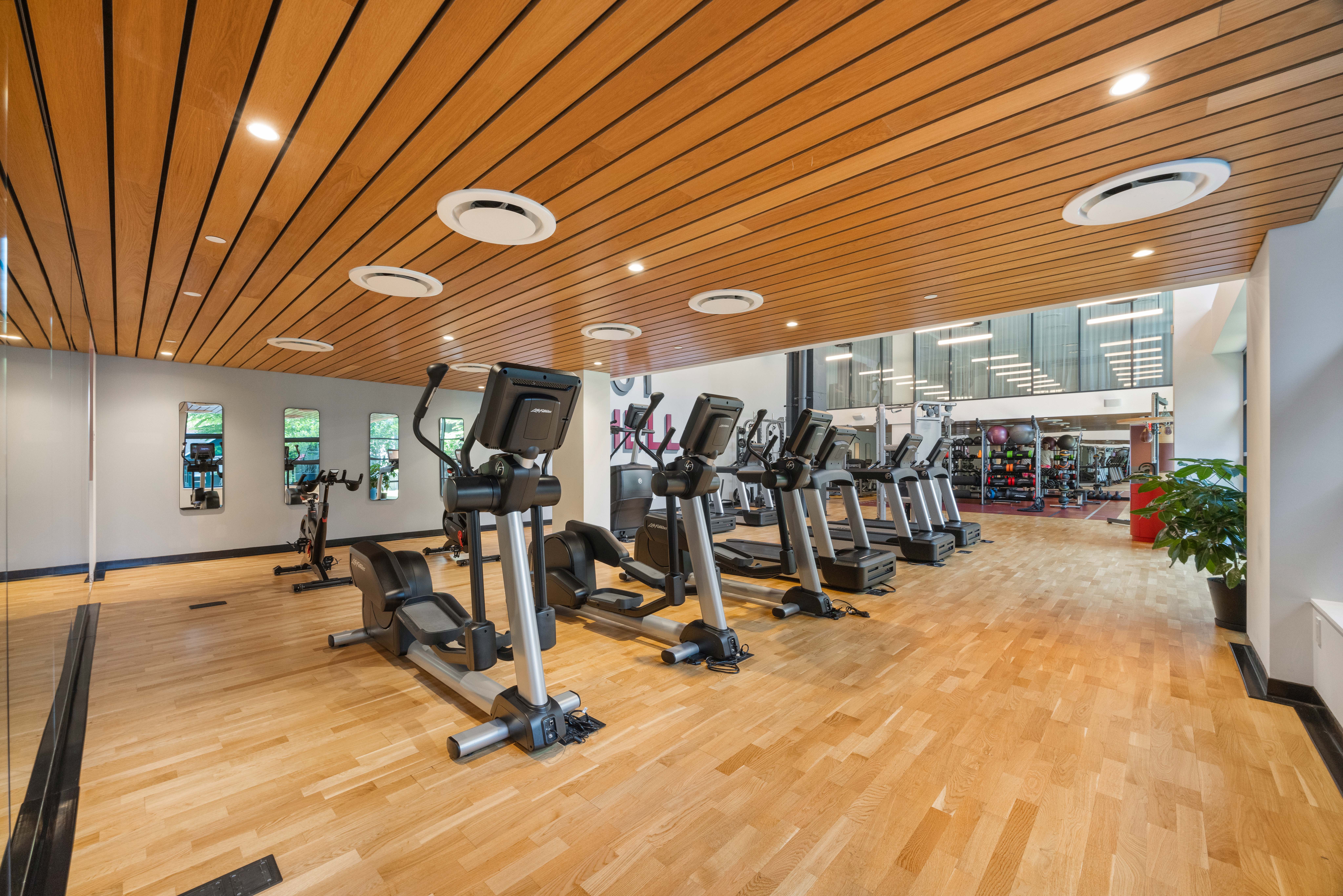 547 West 47th Street, Unit 509 Manhattan, NY 10036 - Photo 23 of 29 a view of a room with gym equipment