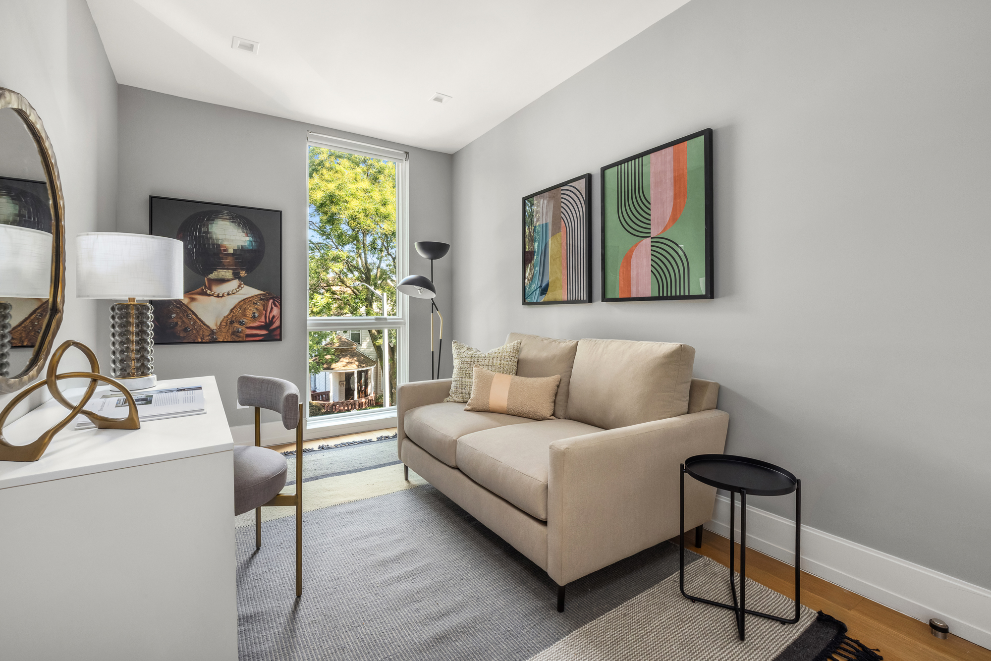 246 Maple Street, Unit 3A Brooklyn, NY 11225 - Photo 10 of 15 a living room with furniture and a window