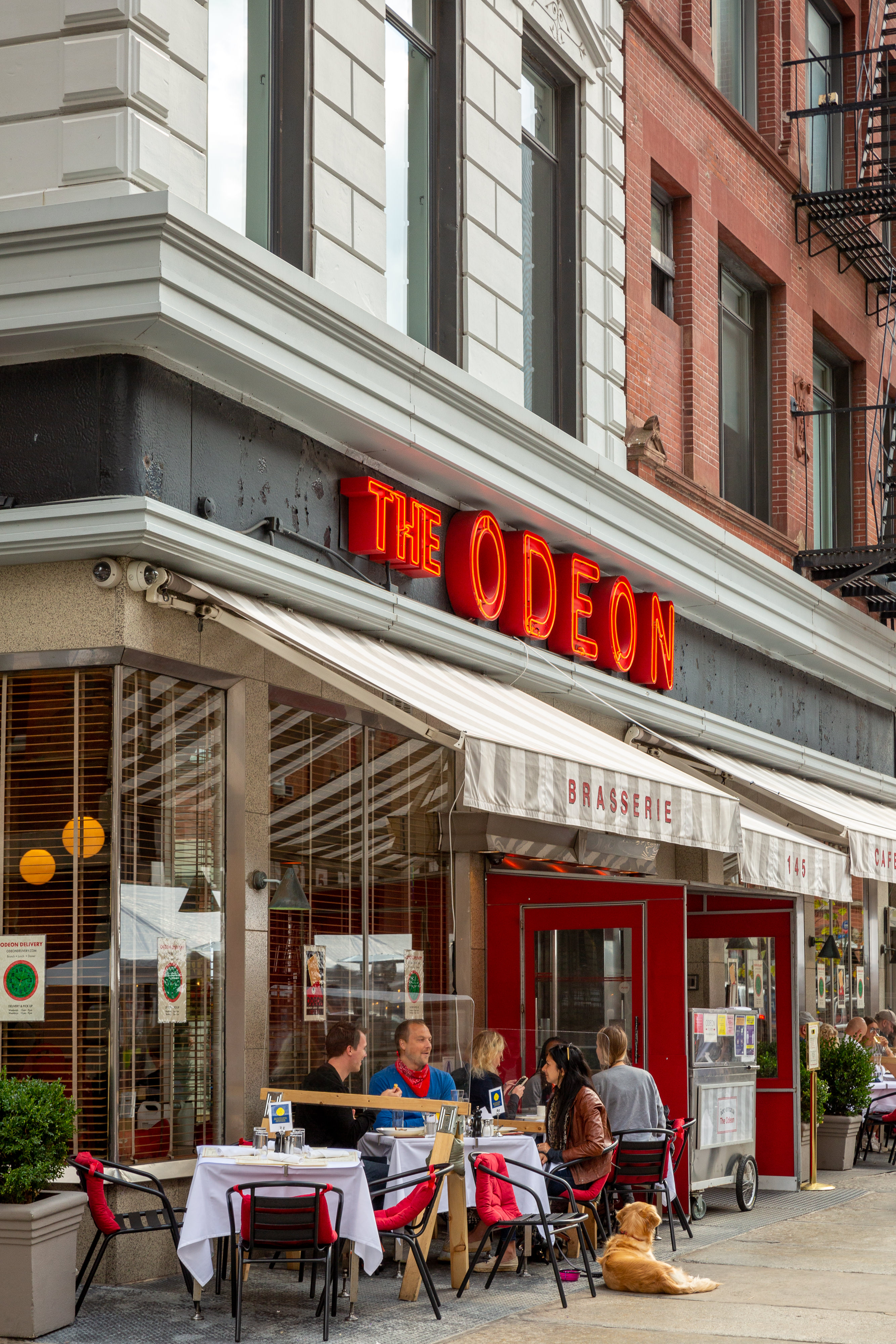 44 Laight Street, Unit 2A Manhattan, NY 10013 - Photo 26 of 28 a view of a building with retail shops