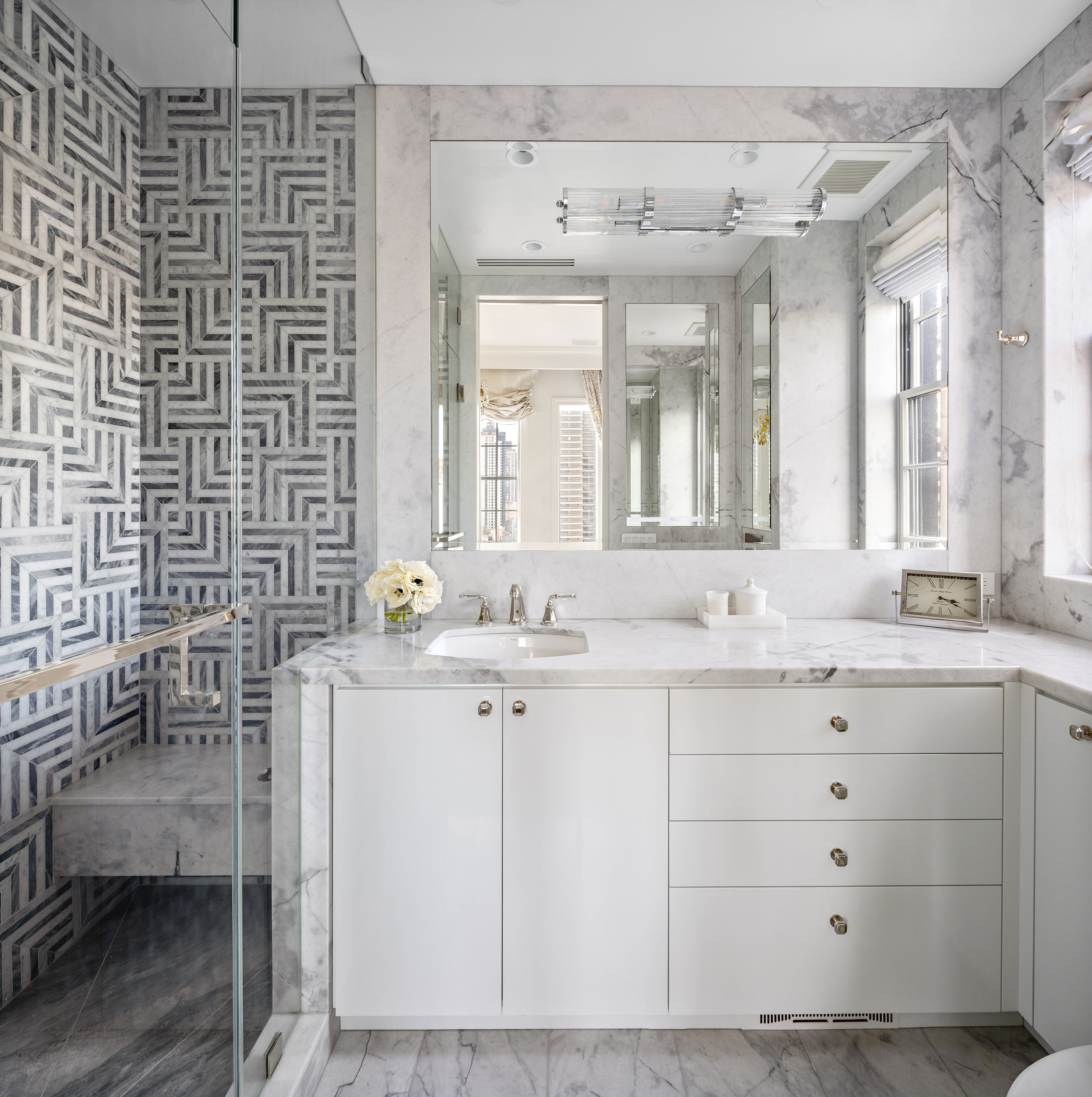 535 Park Avenue, Unit 14C Manhattan, NY 10065 - Photo 12 of 18 a kitchen with a sink and a window