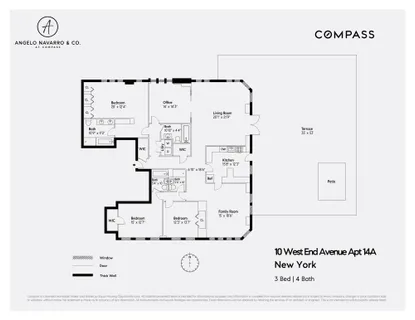 $25,000 | 10 West End Avenue, Unit 14A | Upper West Side
