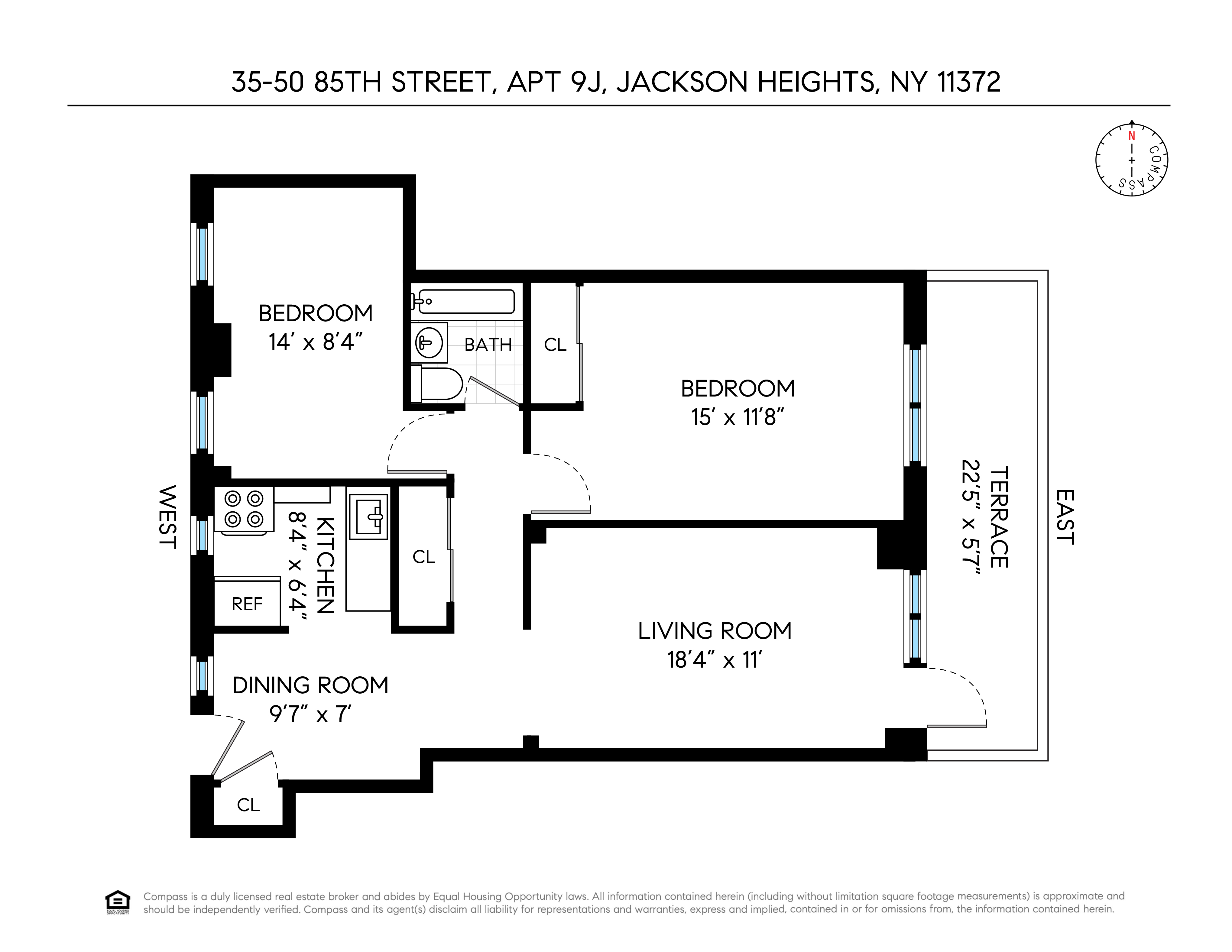 35-50 85th Street, Unit 9J Queens, NY 11372 - Photo 11 of 11 a picture of a park