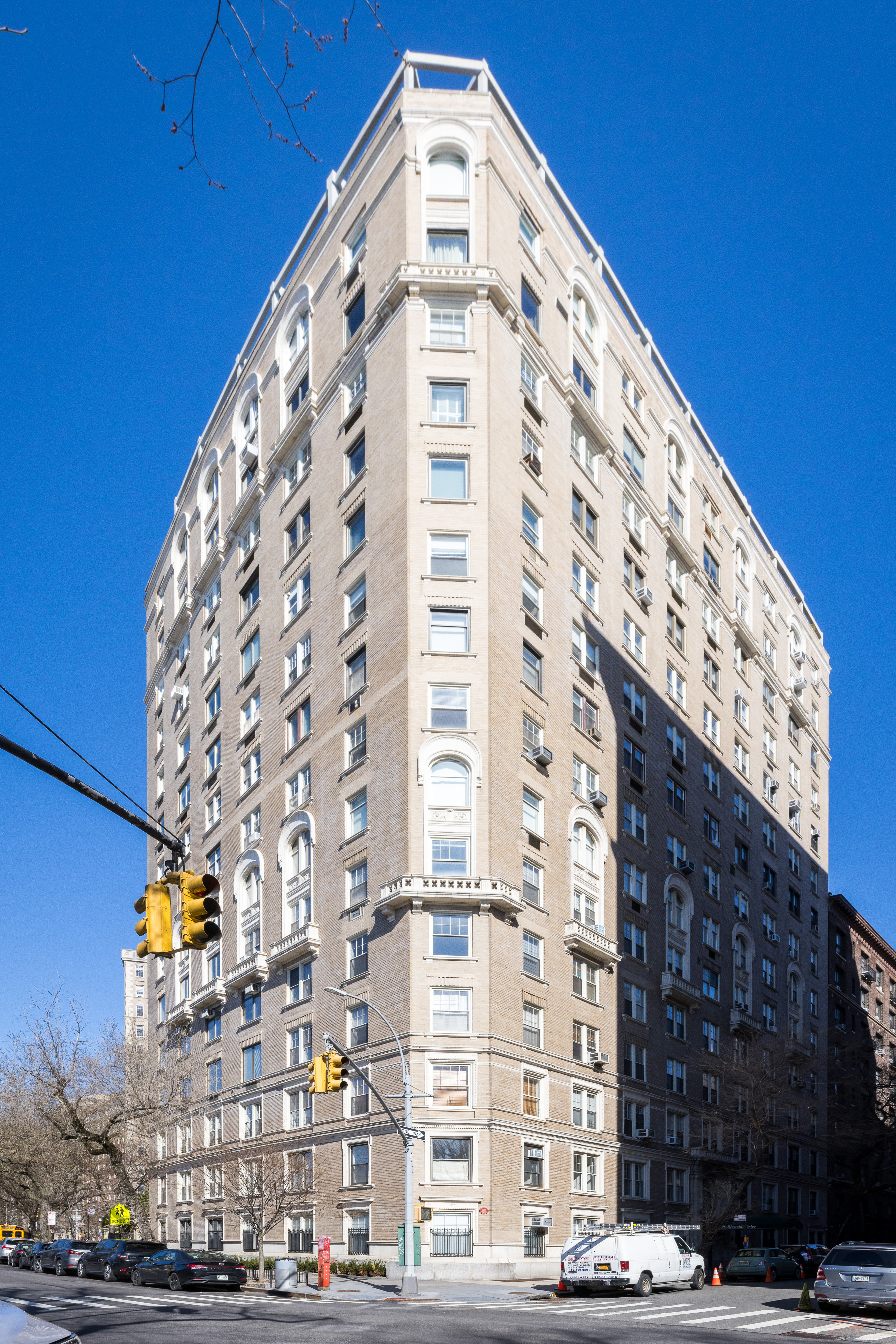 160 Riverside Drive, Unit 12D Manhattan, NY 10024 - Photo 13 of 14 a front view of a building