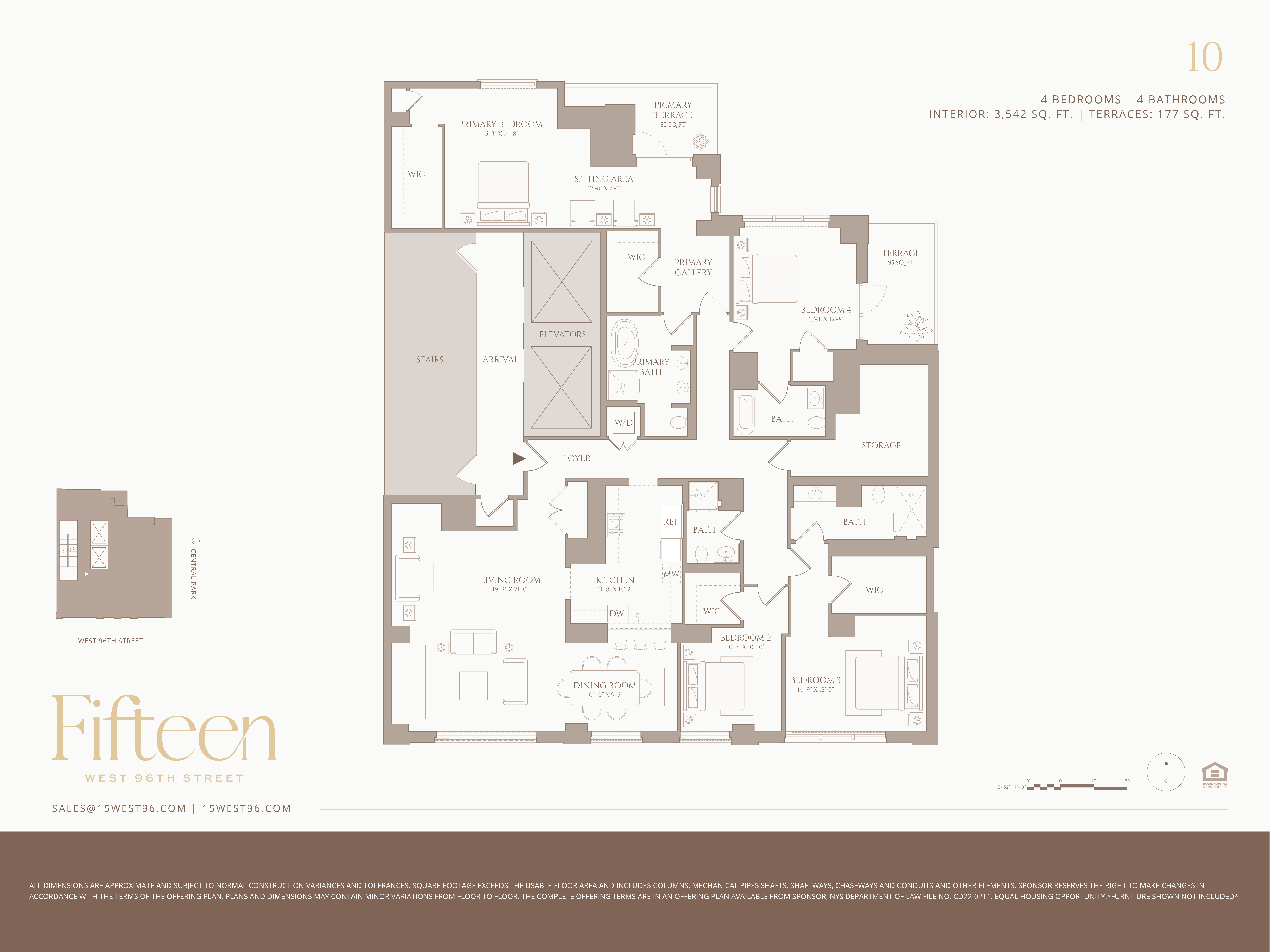 15 West 96th Street, Unit 10 Manhattan, NY 10025 - Photo 20 of 20 a view of a bathroom with a sink