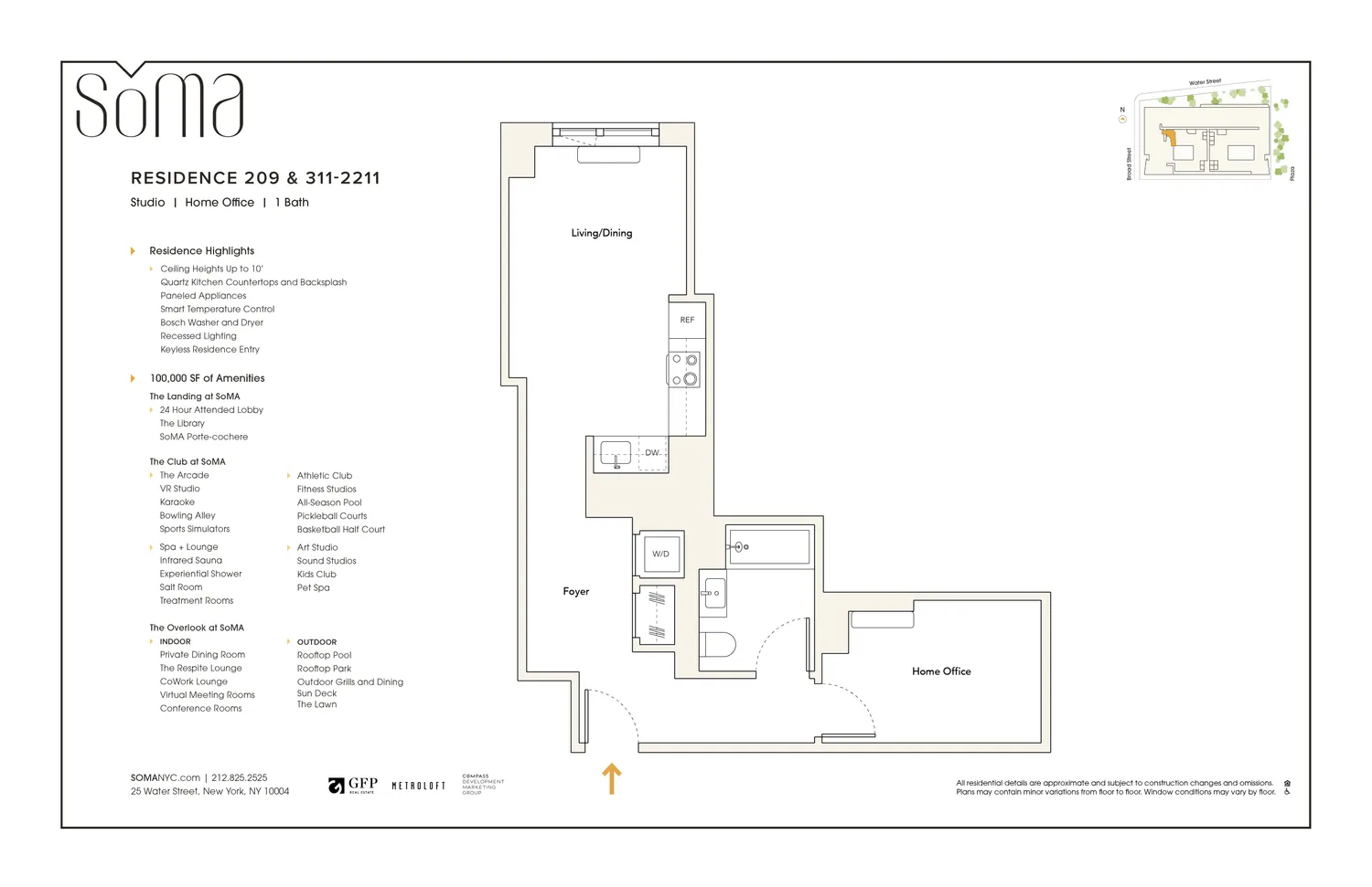 $4,695 | 25 Water Street, Unit 1311 | Financial District
