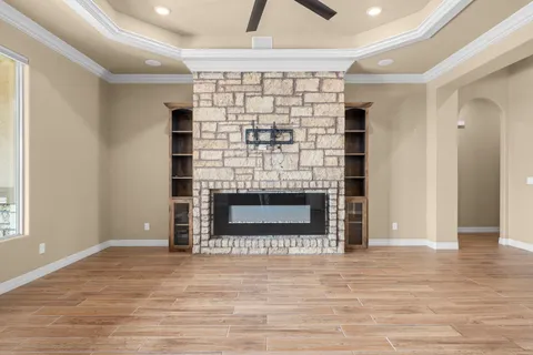 a bathroom with a shower and a sink