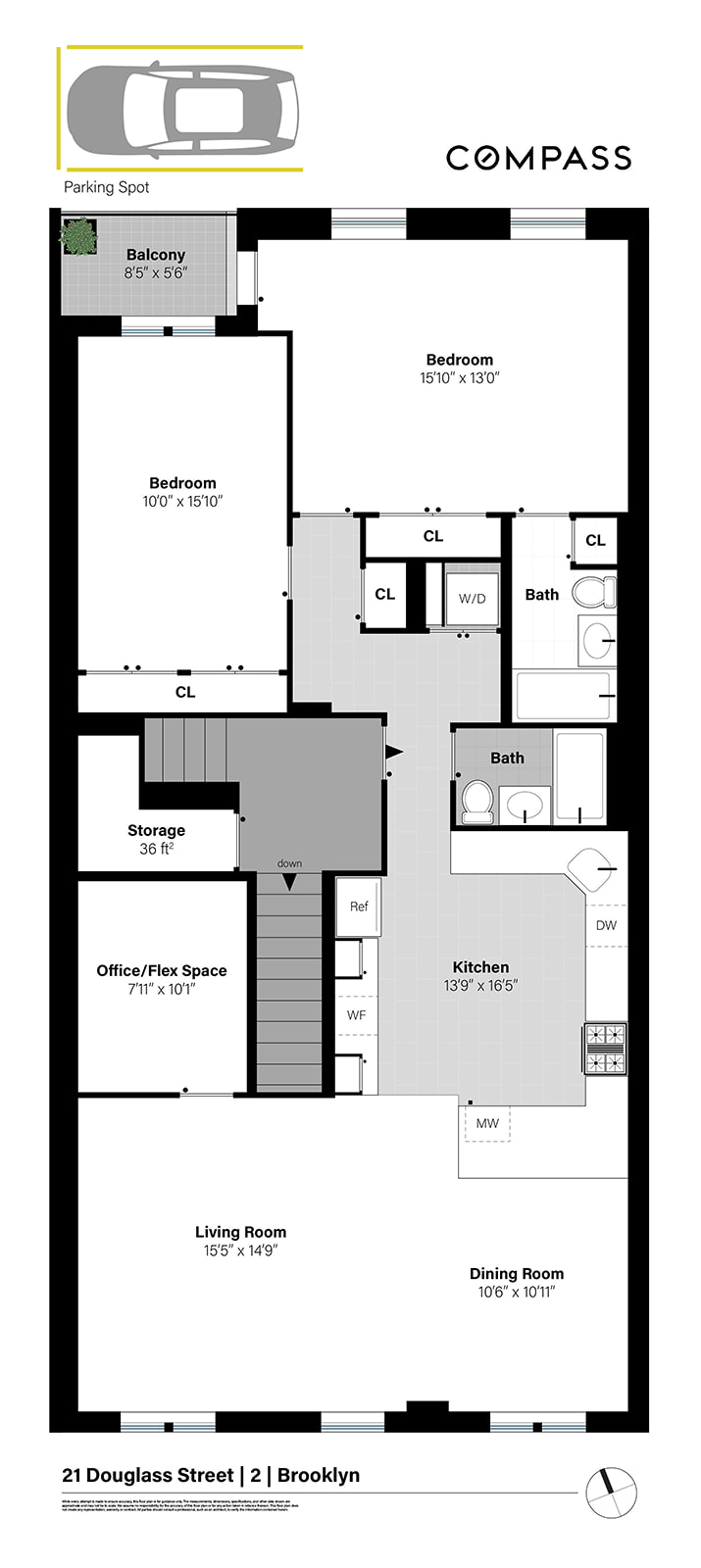 21 Douglass Street, Unit 2 Brooklyn, NY 11231 - Photo 12 of 12
