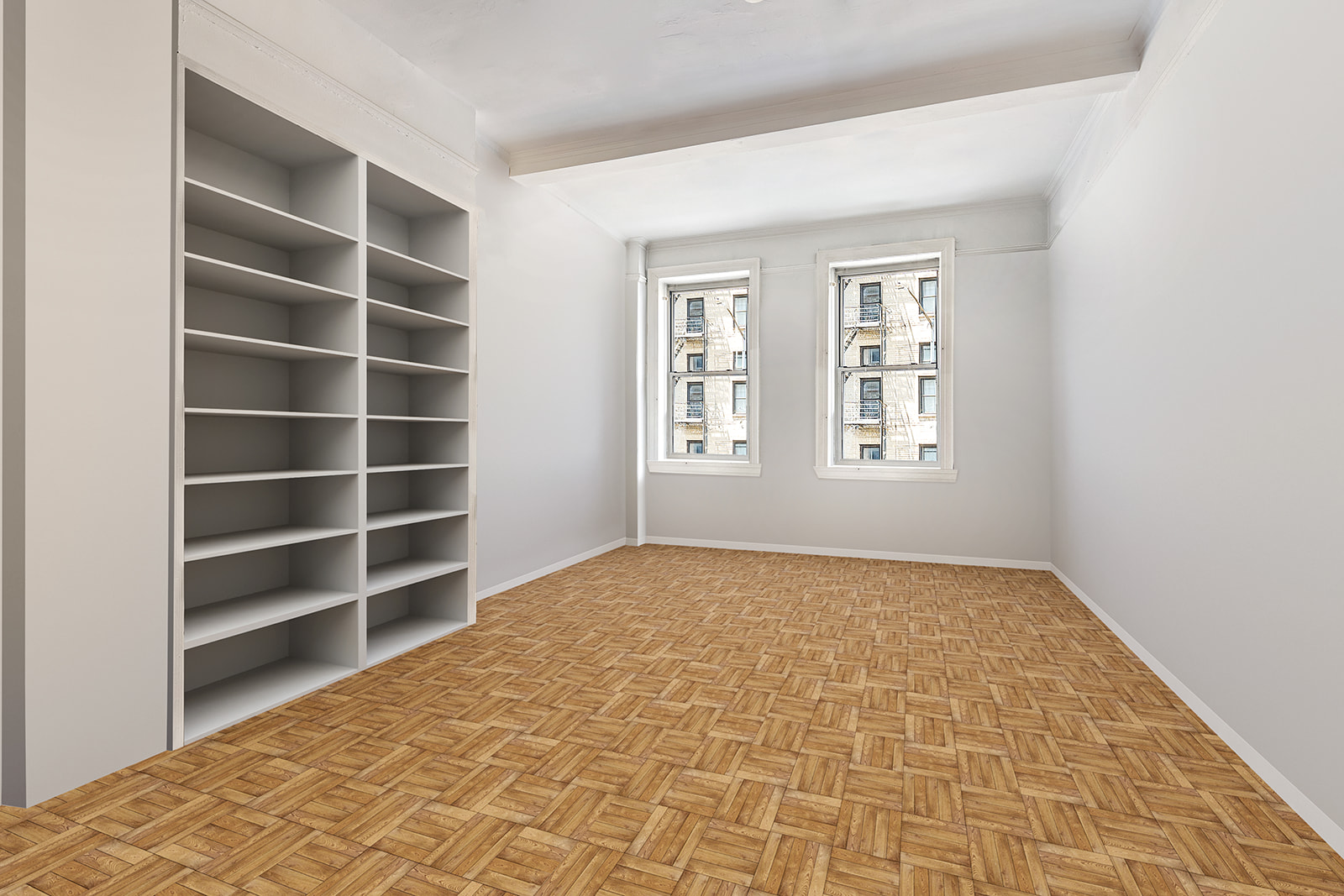 41 Eastern Parkway, Unit 1D Brooklyn, NY 11238 - Photo 7 of 16 a view of an empty room with a window