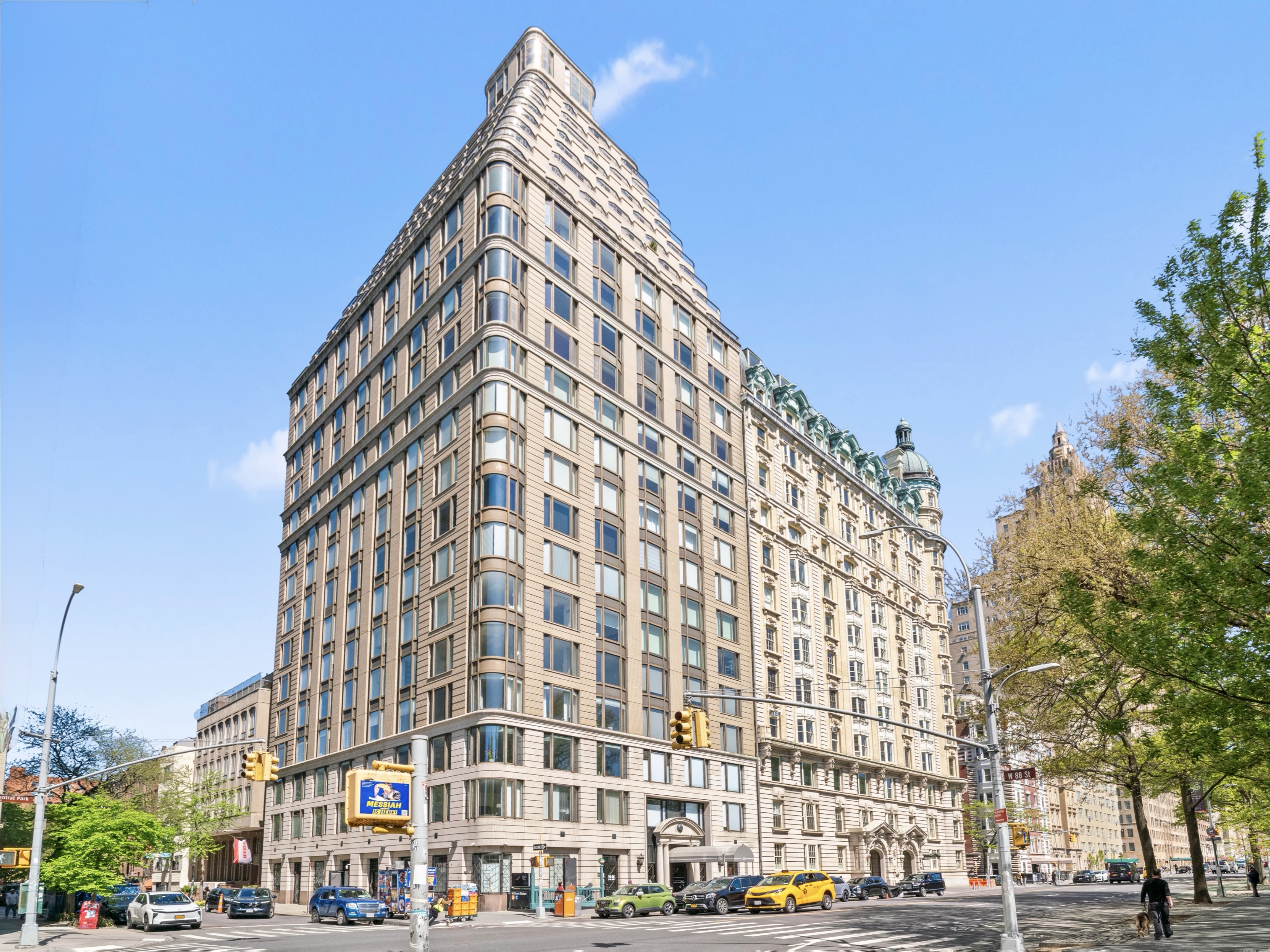 279 Central Park West, Unit 11B Manhattan, NY 10024 - Photo 19 of 24 a view of a tall building