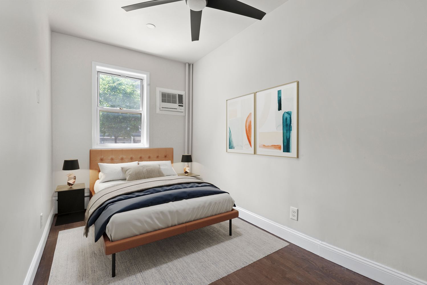 269 Ainslie Street Brooklyn, NY 11211 - Photo 5 of 22 a bedroom with a bed and a window