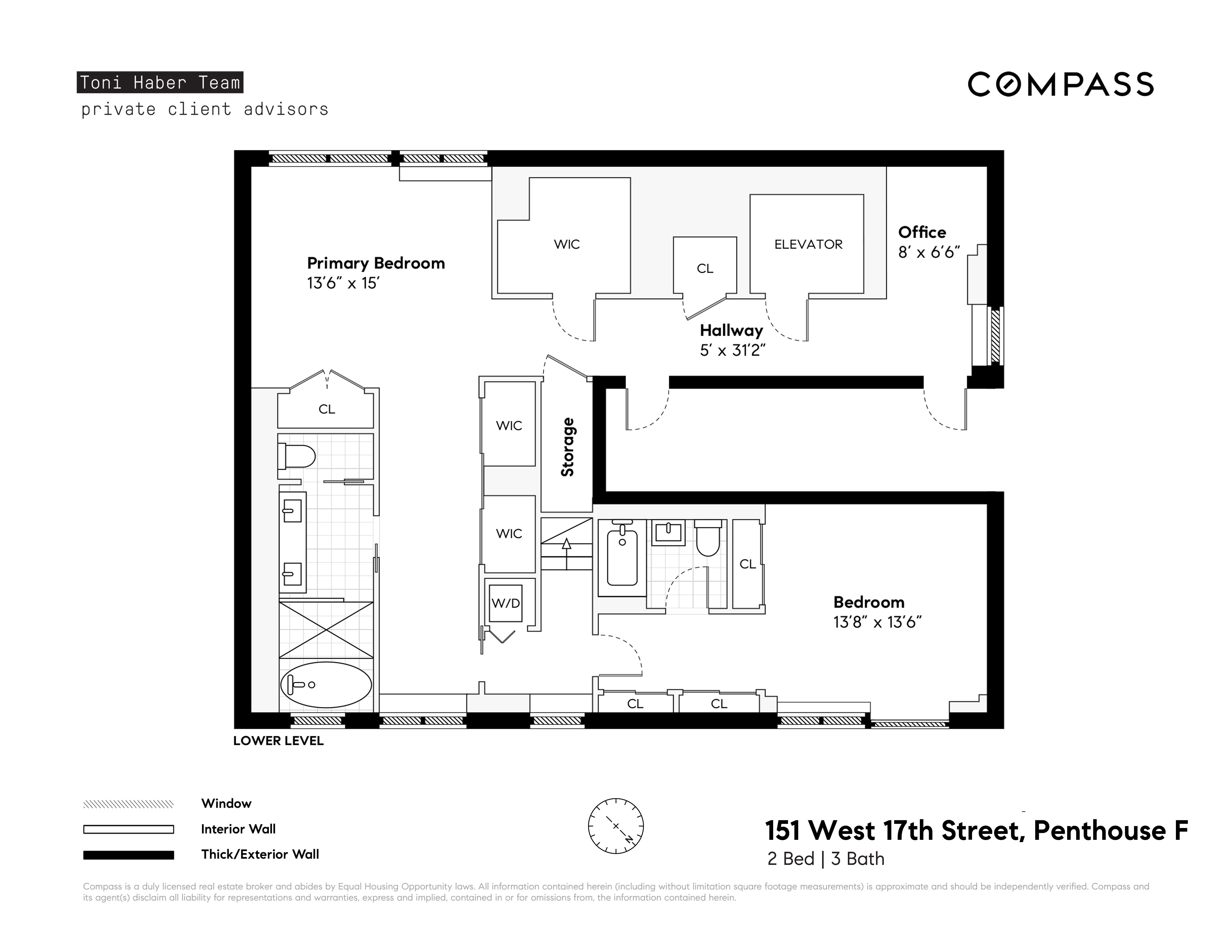 151 West 17th Street, Unit PHF-FURN Manhattan, NY 10011 - Photo 16 of 19