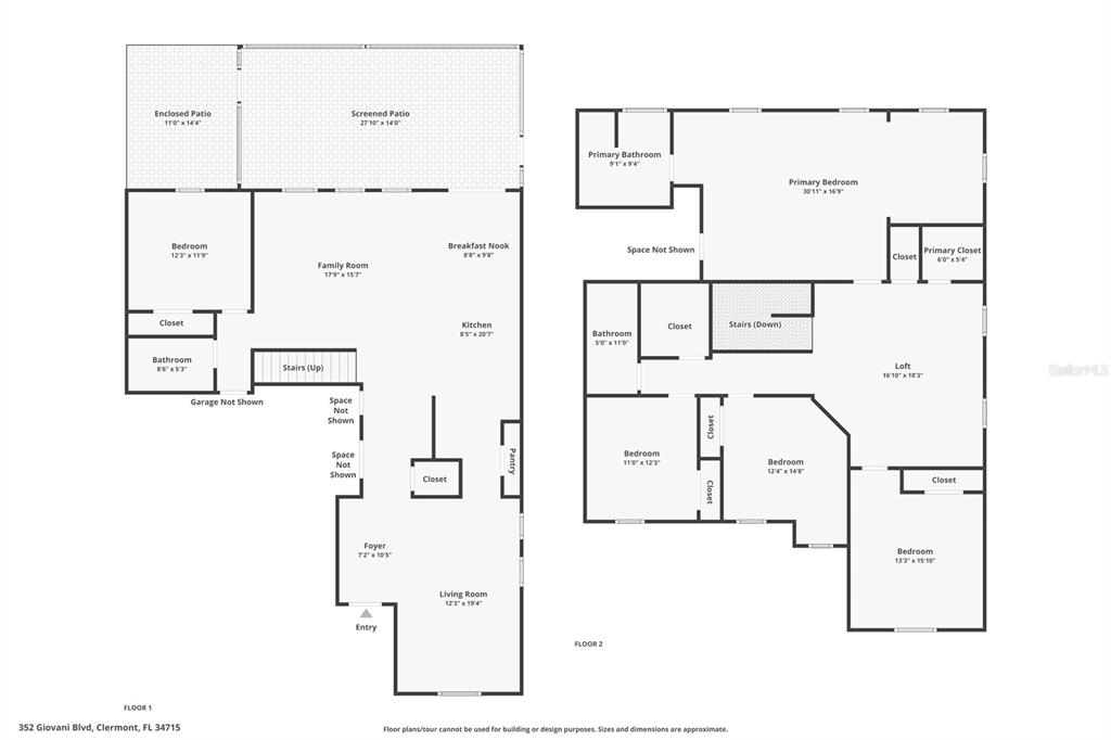 352 Giovani Boulevard Clermont, FL 34715 - Photo 36 of 46 view of cabinet