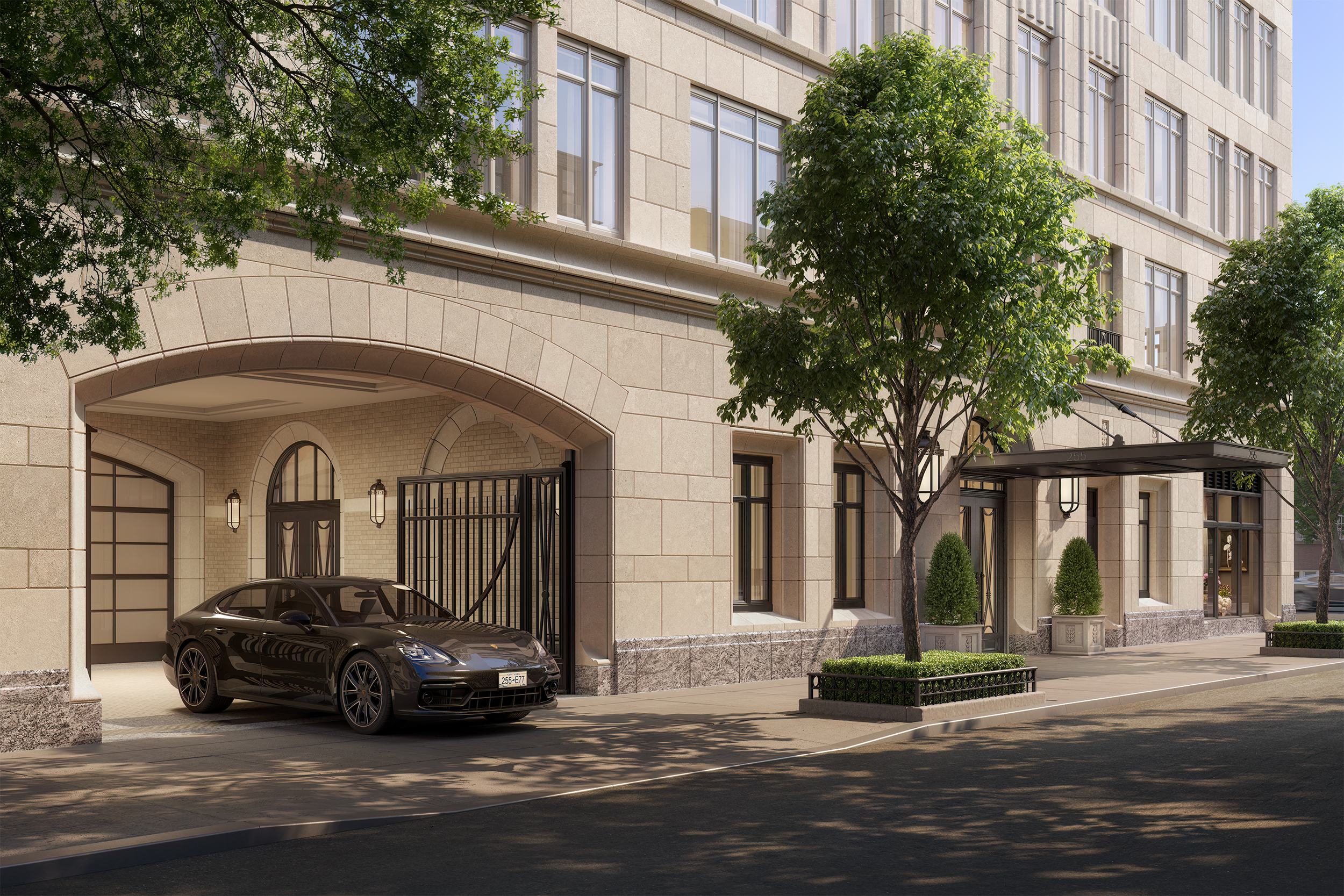 255 East 77th Street, Unit 8C Manhattan, NY 10075 - Photo 10 of 25 a car parked in front of a house