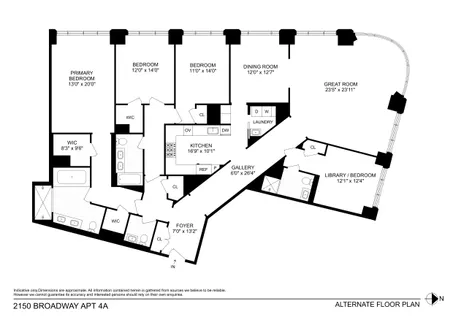 $7,250,000 | 2150 Broadway, Unit 4A | Upper West Side