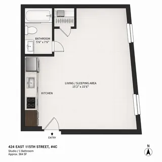 $130,000 | 424 East 115th Street, Unit 4C | East Harlem