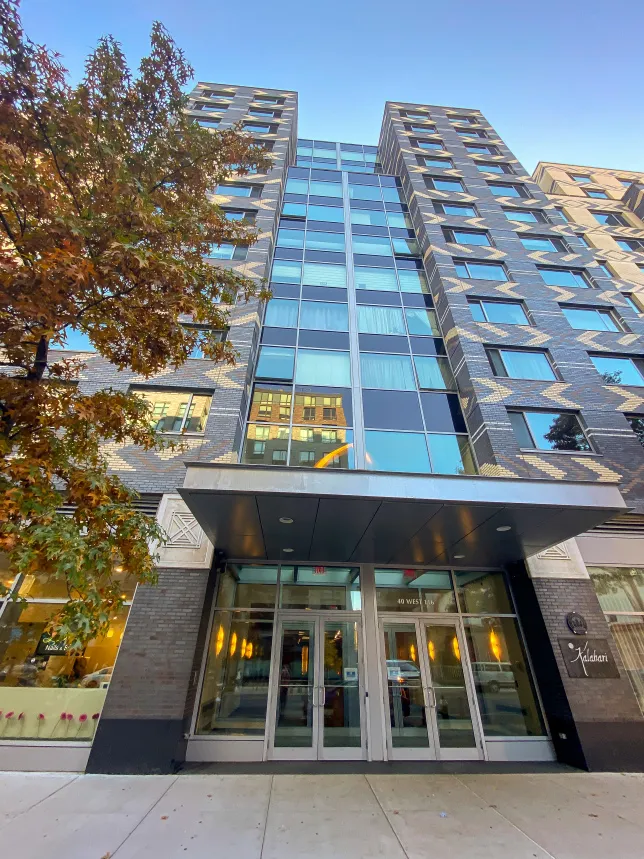 front view of a building