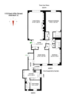 $2,950,000 | 115 East 67th Street, Unit 3C | Lenox Hill