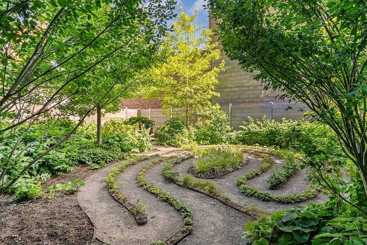 a view of a backyard of the house