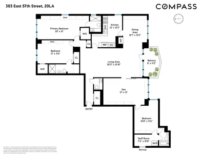 $1,595,000 | 303 East 57th Street, Unit 20LA | Sutton Place