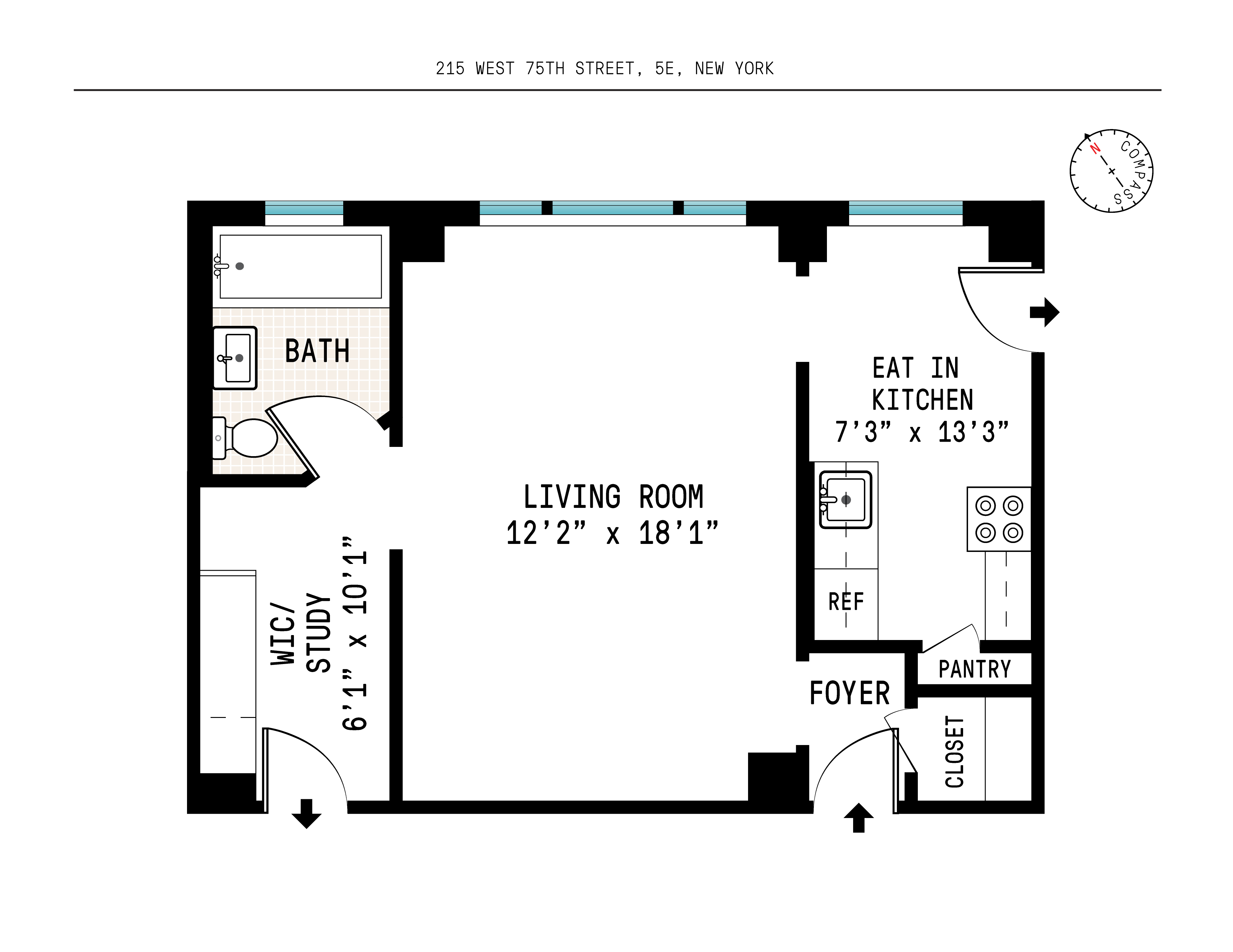 215 West 75th Street, Unit 5E Manhattan, NY 10023 - Photo 6 of 6