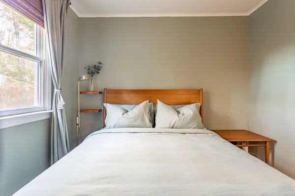 a bathroom with a shower and a bathtub