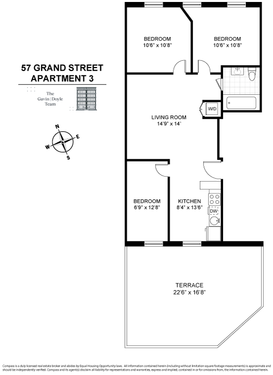 57 Grand Street, Unit 3 Manhattan, NY 10013 - Photo 6 of 6 a picture of a book and a white