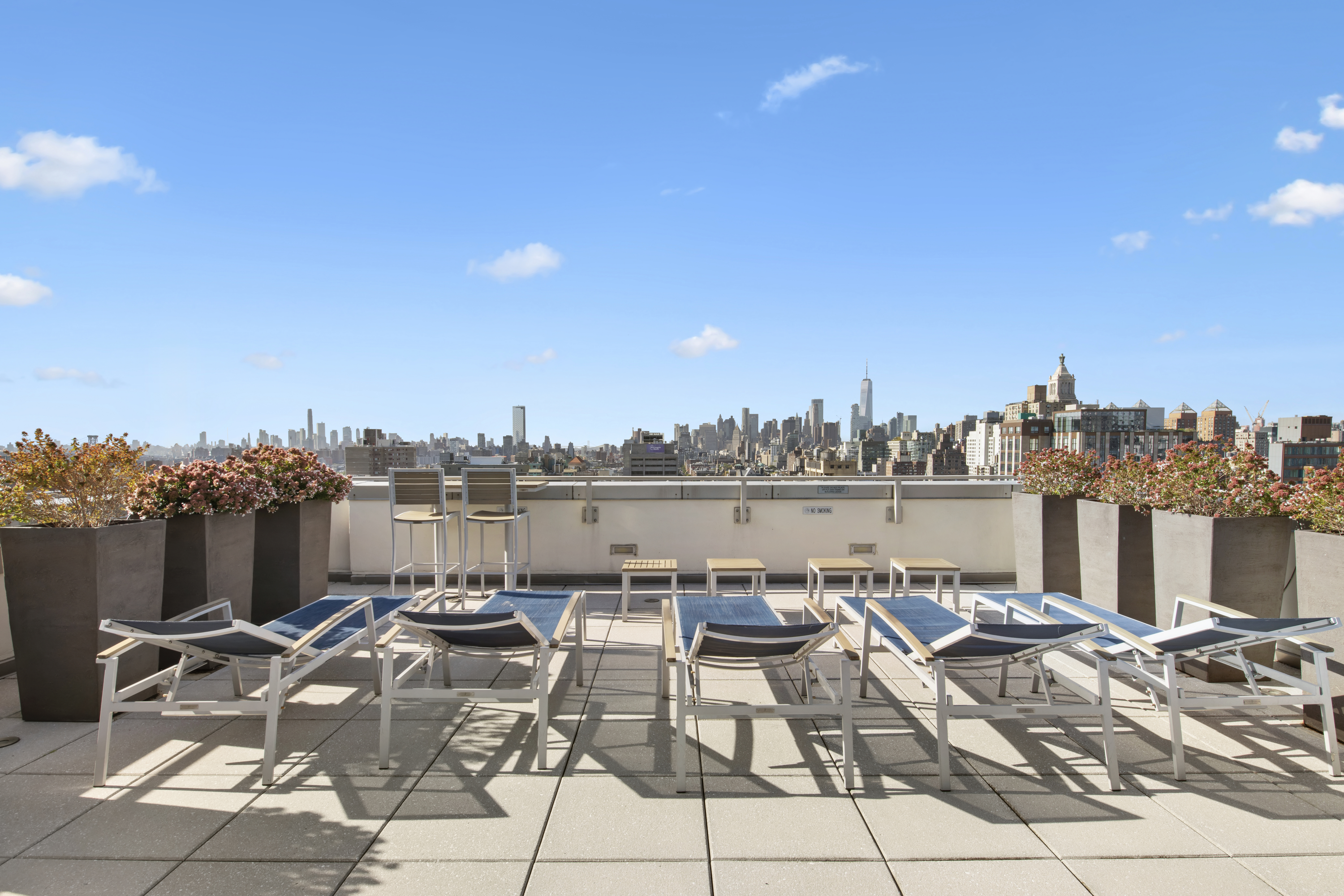 300 East 23rd Street, Unit 7A Manhattan, NY 10010 - Photo 10 of 15 a view of a terrace with furniture