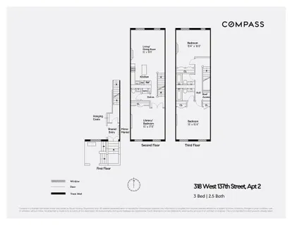 $6,000 | 318 West 137th Street, Unit 2 | Central Harlem